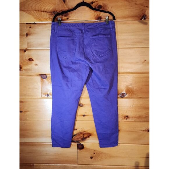 Nine West Jeans Missy Size 12 Skinny Leg 5 Pocket 12/31 - Picture 6 of 8